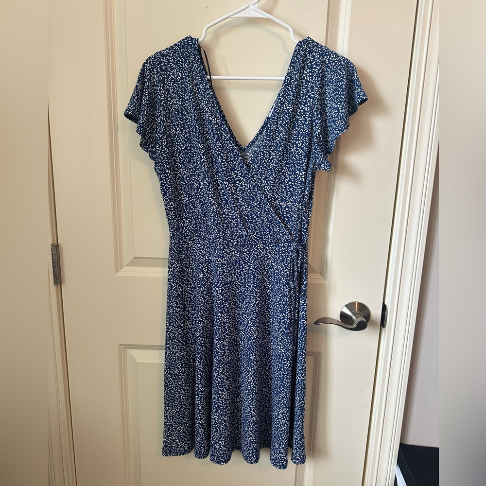 Kaileigh Stitch Fix Navy Midi Dress